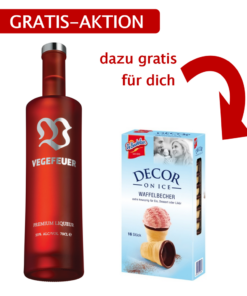 Meisterschaft Aktion: VEGEFEUER 0,7L & gratis 16 Waffelbecher